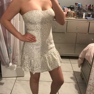 Beautiful lace white dress